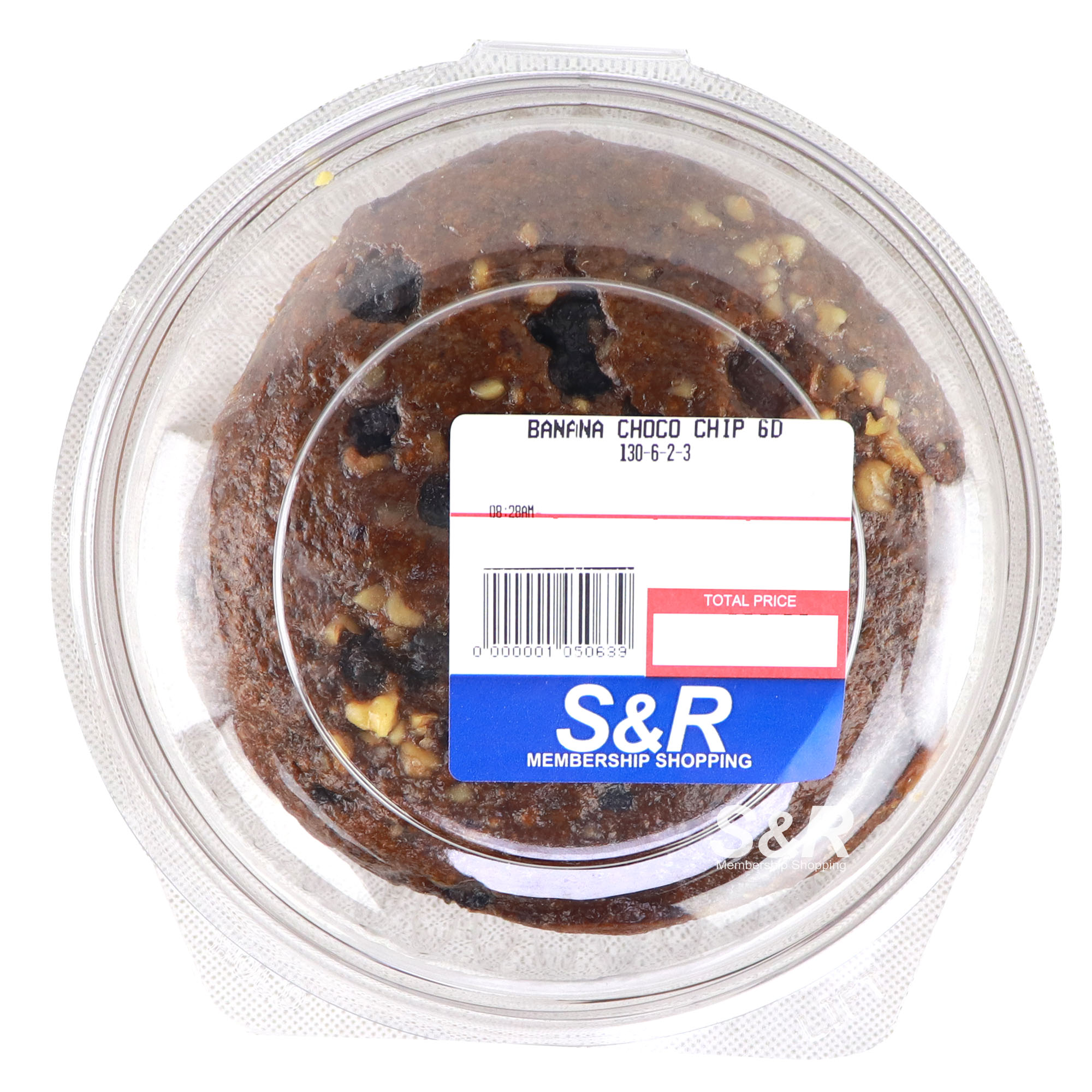 S&R Banana Choco Chip Round Cake 6-inch S&R Banana Choco Chip Round Cake 6-inch